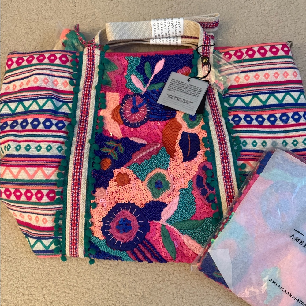 America & Beyond bag new